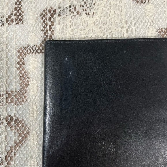 Lodis Black Leather Card Holder - Picture 3 of 5